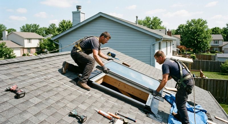 Roof Skylight Installation in Puyallup, WA