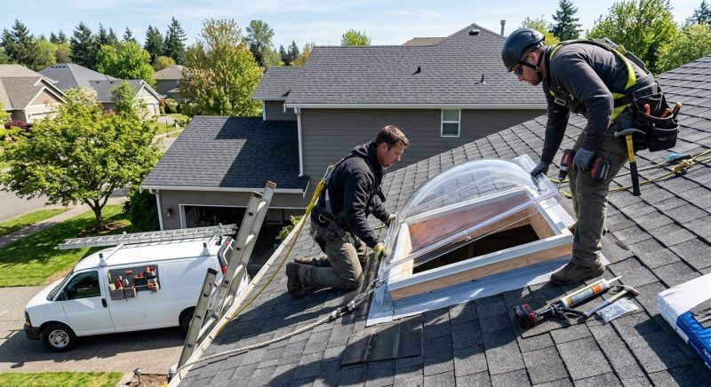 Dome Skylight Replacement in Renton, WA