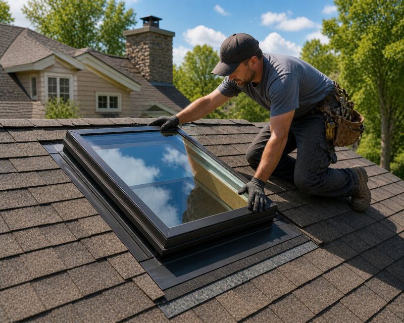 Glass Skylight Replacement in Redmond, WA